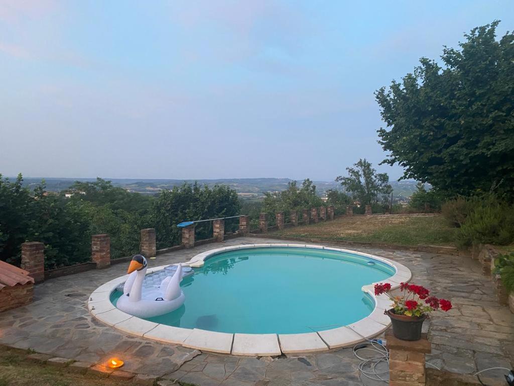 Вилла Castello Stella Vaglio Serra Экстерьер фото